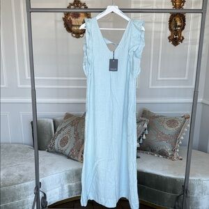 NWT BRAVE + True Matilda Linen  Dress size M